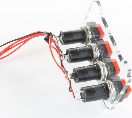 Actual product image Tinkerforge Weather station push button add-on (Badges)
