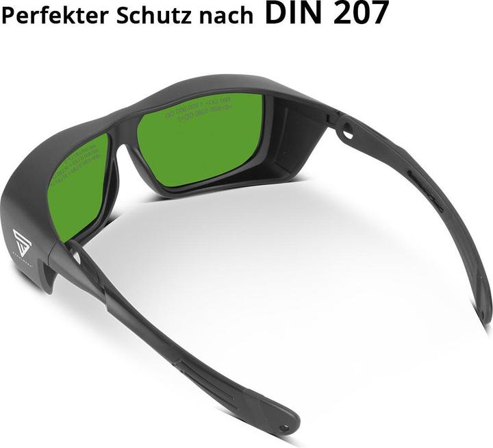 Produktbild Stahlwerk Laserschutzbrille nach DIN EN207 Wellenlängenbereich von 660 - 1080 nm