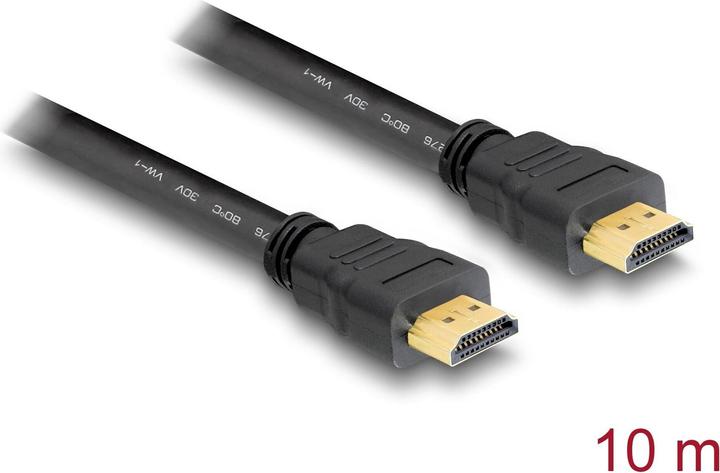 Delock HDMI (Typ A) — HDMI (Typ A) (10 m, HDMI)