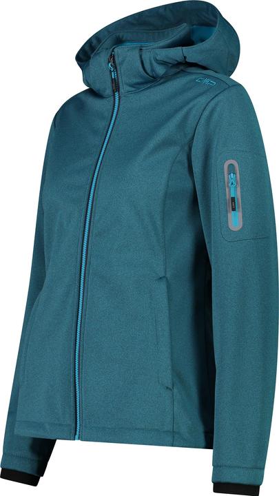Immagine prodotto CMP Campagnolo Women's Jacket Zip Hood Melange Softshell (42, L)
