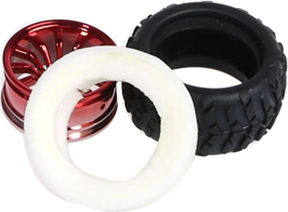 Actual product image OEM Wheel 72x34mm Blue (Pushbikes)
