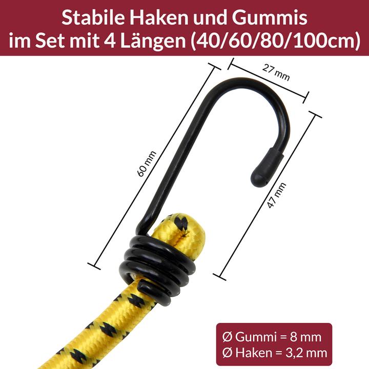 Actual product image Deuba Clamping rubber set