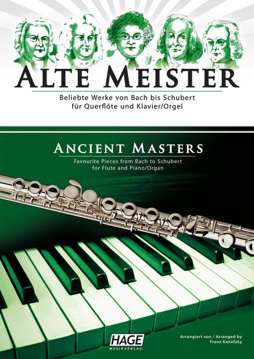Produktbild Alte Meister für Querflöte und Klavier/Orgel (Englisch, Deutsch, Franz Kanefzky, Helmut Hage, 2011)
