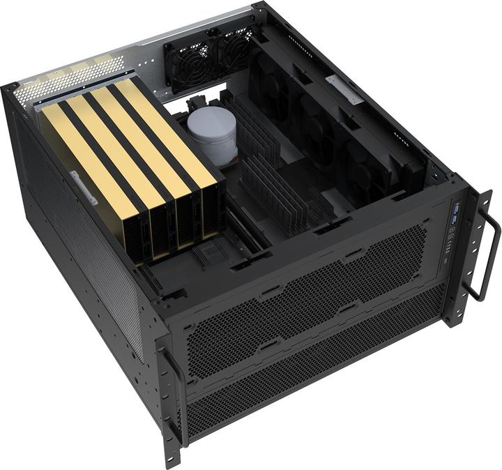 Actual product image Silverstone RM600 (SSI EEB, ATX, SSI CEB, Mini-ITX, mATX, E-ATX)