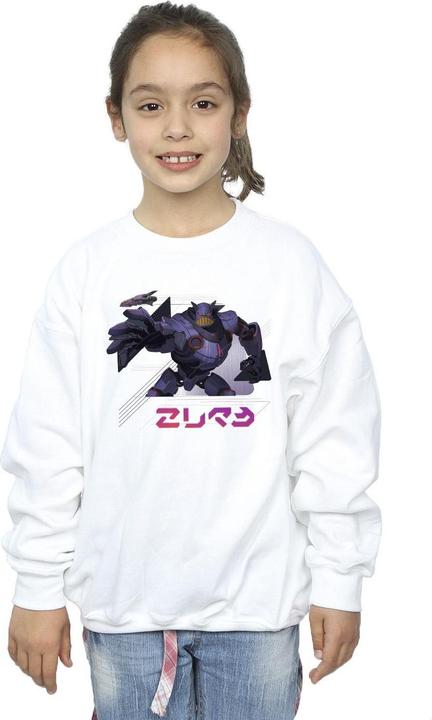 Actual product image Disney Girls Lightyear Zurg Complex Sweatshirt (116)