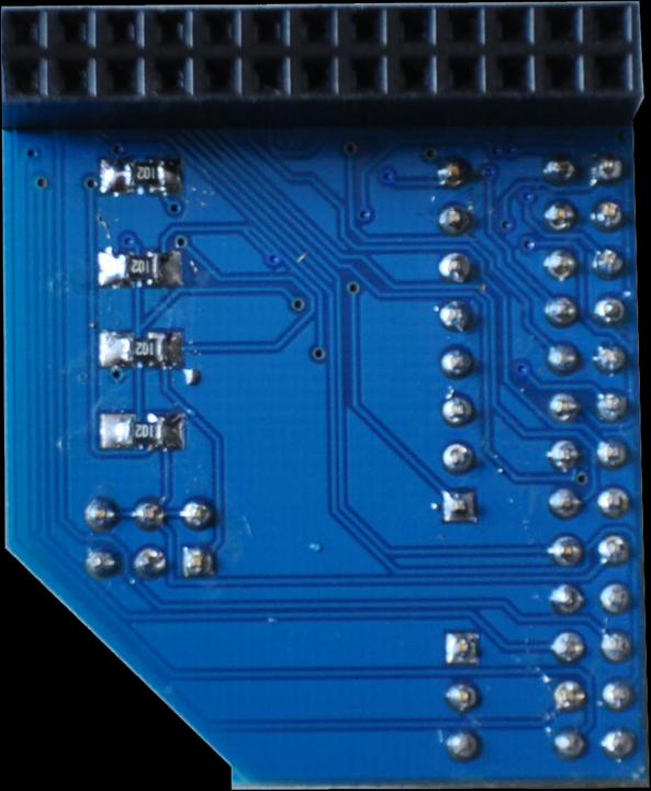Actual product image Banana PI I2C GPIO Expansion Board (Add-on)