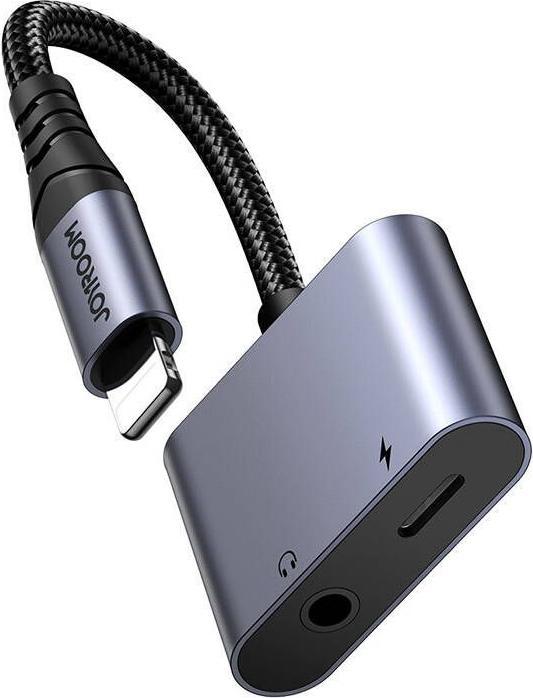 Produktbild Joyroom 2-in-1 Audio Adapter Lightning to Double Lightning - Black (Lightning, Lightning)