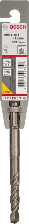 Actual product image Bosch Professional Zubehör Hammer drill SDS plus-5, 10 x 50 x 115 mm (10 mm)