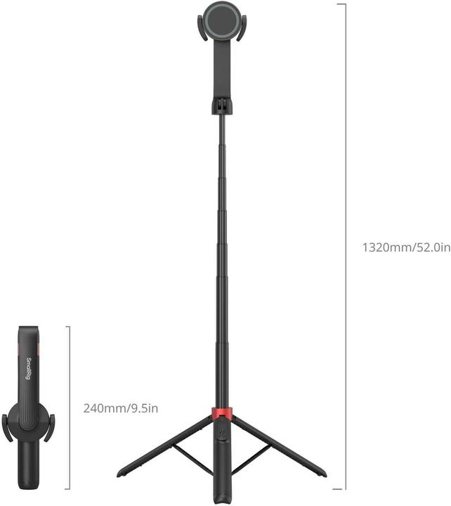Actual product image SmallRig Portable Selfie Stick Tripod ST-25 Pro 4731 (Plastic)