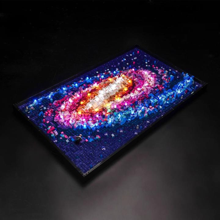 Immagine prodotto BrickBling Set di luci a LED per LEGO La galassia della Via Lattea (31212), incluso telecomando