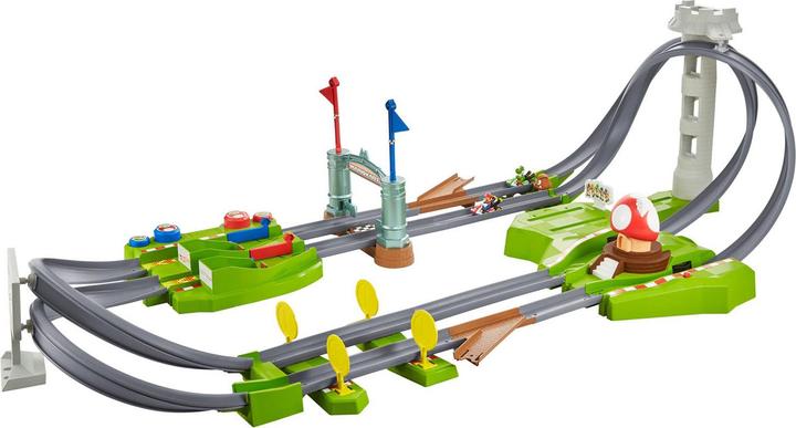 Actual product image Hot Wheels Mario Kart playset