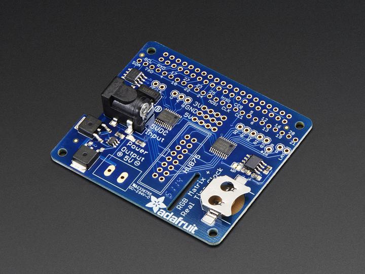 Produktbild Adafruit RGB Matrix HAT RTC für Raspberry Pi (Shield)