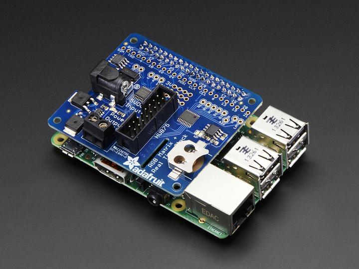 Adafruit RGB Matrix HAT RTC für Raspberry Pi (Shield)