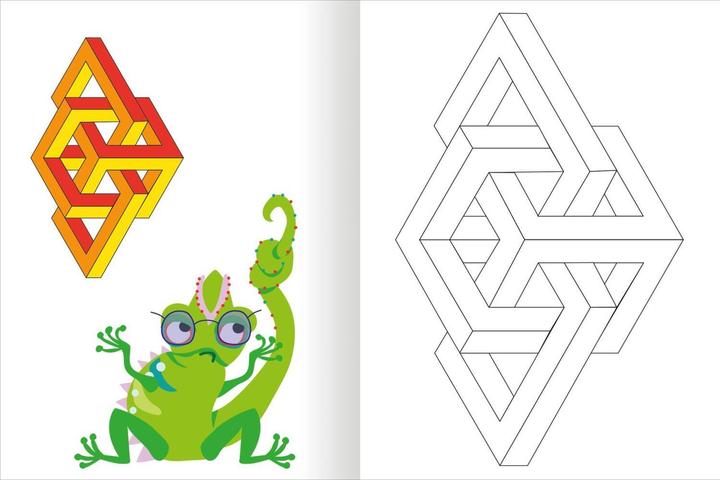 Immagine prodotto Illusioni ottiche - Libro da colorare