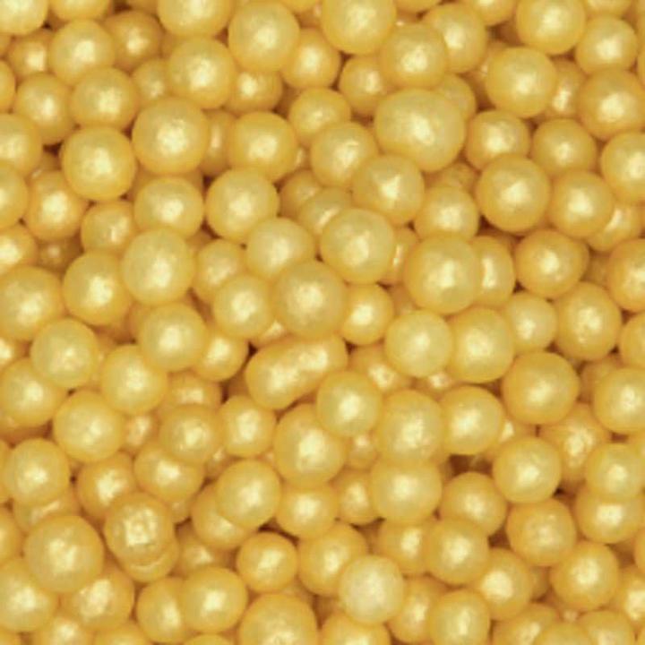 Produktbild Städter Zuckerperlen Gold Klein