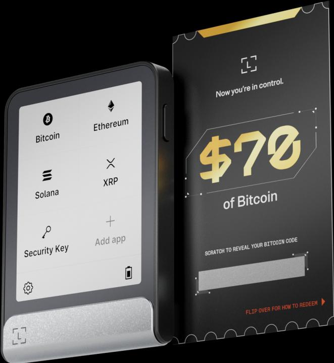 Produktbild Ledger Flex + 70$ BTC Voucher (Litecoin, Bitcoin, Cardano, Weitere, Dogecoin, TRON, Ethereum Classic, Ripple, Bitcoin Cash)