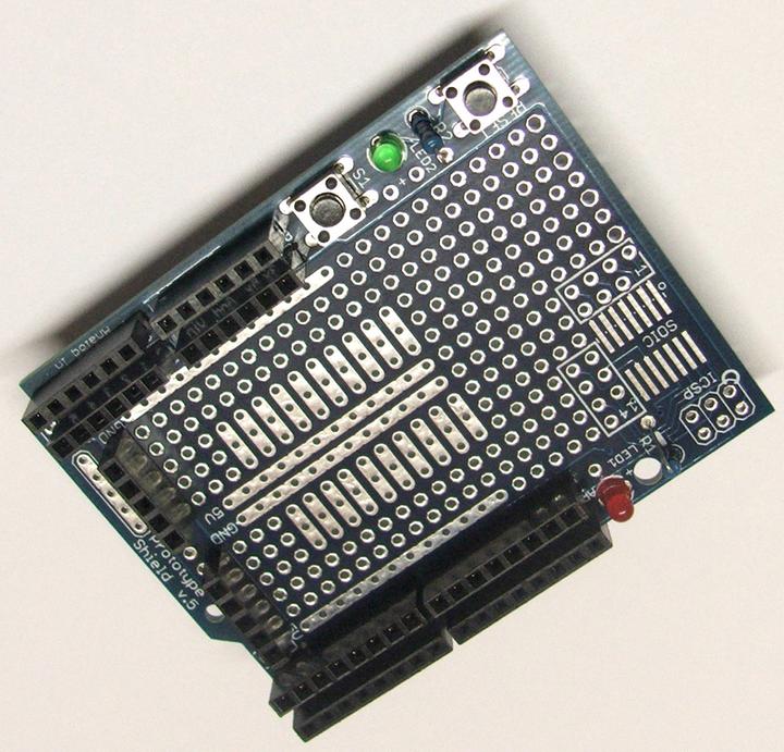 Image du produit Play-Zone Protoshield V5 empilable pour Arduino (Bouclier)
