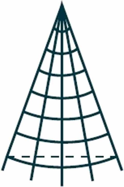 Actual product image FHS LED Christmas tree (0.29 m)