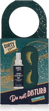 Dirty Works Gift set for a restful night's sleep with Lavender eye mask 2 pcs