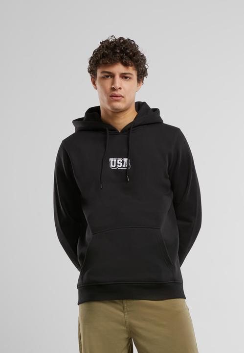 Actual product image Mister Tee MisterTee USA College Wording Patch Hoody - 179699 (XL)