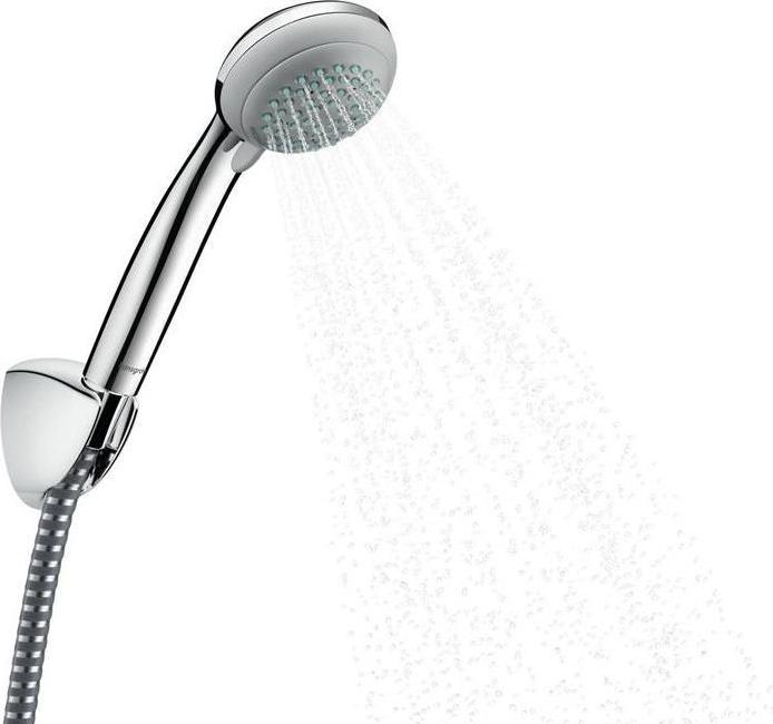 Immagine prodotto hansgrohe HG set doccia CROMETTA 85 VARIOJET Tubo doccia Metaflex 1250mm cromato (2 Tipi di raggi, 17 l/min)