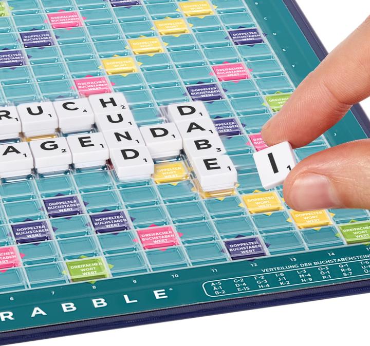 Actual product image Mattel Games SCRABBLE Travel (German)