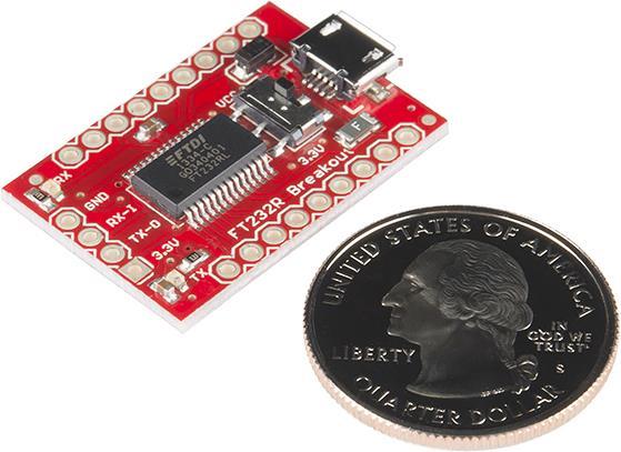 Produktbild SparkFun Breakout Board FT232RL USB to Serial (Dock)