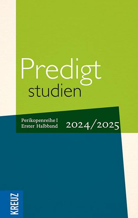 Immagine prodotto Studi sui sermoni 2024/2025, 1° metà volume (Tedesco)