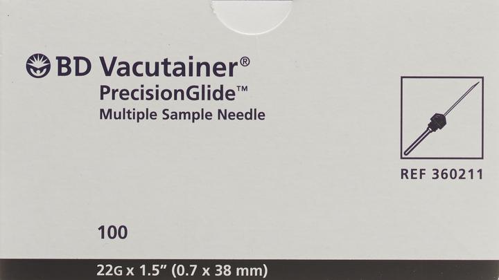 Produktbild Vacutainer Kanüle schwarz