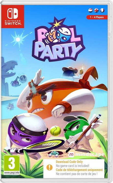 Actual product image Mindscape Pool Party (Switch, EN, FR)