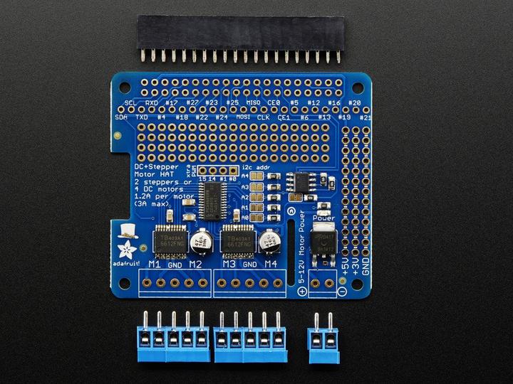 Actual product image Adafruit DC Stepper Motor