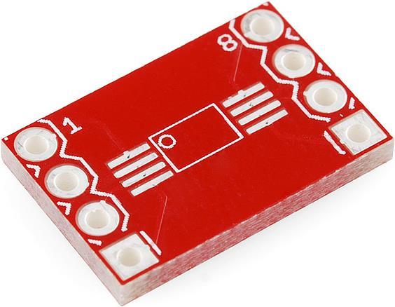 Image du produit SparkFun Adaptateur SSOP vers DIP 8 broches