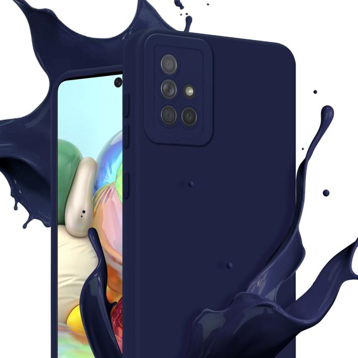Produktbild Cadorabo Hülle für Samsung Galaxy A71 4G im TPU Fluid LM162 Style (Samsung Galaxy A71)