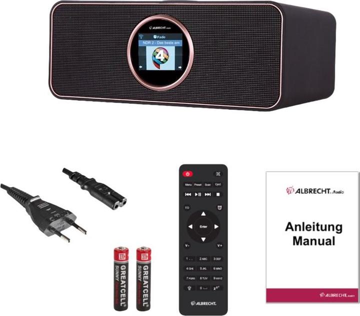Productafbeelding Albrecht DR 884 (DAB+, Internet radio, GPS, Bluetooth)