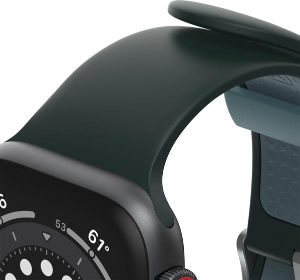 Actual product image OtterBox Watch Band for Apple Watch Series 7/6/SE/5/4 (45 mm, 44 mm, 42 mm, Silicone)