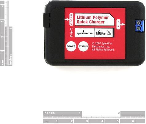 Produktbild SparkFun LiPoly Fast Charger 5V Input (Stromkomponente)