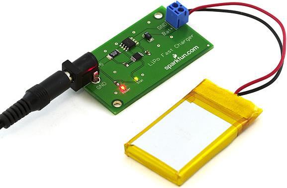 Produktbild SparkFun LiPoly Fast Charger 5V Input (Stromkomponente)