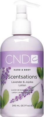 Actual product image CND Scentsations Lavender and Jojoba Hand and Body Lotion 245ml (Body lotion, 245 ml)