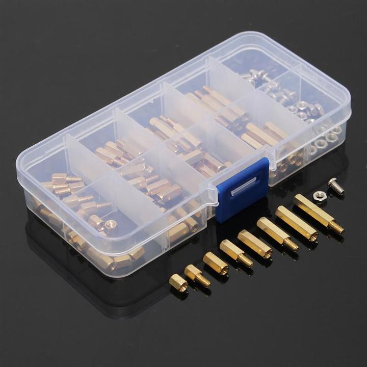 Immagine prodotto Play-Zone Set di 120 pezzi con distanziali 6mm 20mm viti e