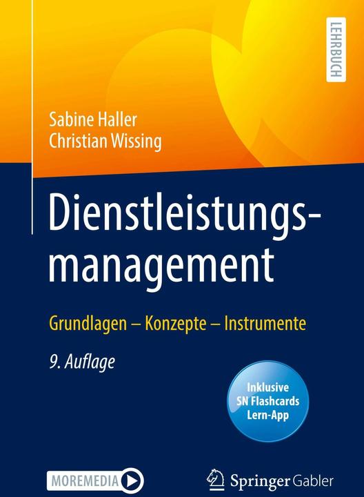 Produktbild Dienstleistungsmanagement (Deutsch, Sabine Haller, Christian Wissing, 2022)