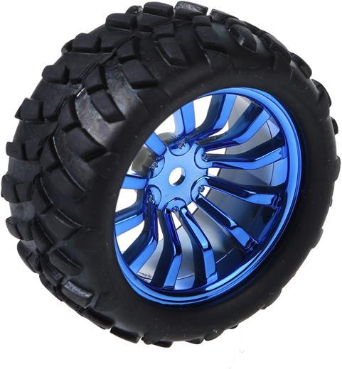 Actual product image OEM Wheel 72x34mm Blue (Pushbikes)