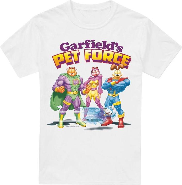 Immagine prodotto Garfield Heroes Await Maglietta Uomo (3XL)