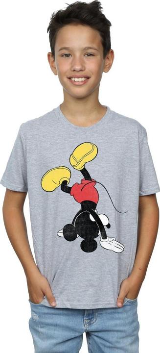 Actual product image Disney Boys Mickey Mouse Upside Down T-Shirt (116)