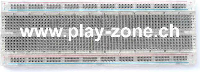 Produktbild OEM Steckplatine Breadboard Transparent FullSize (Breadboard)