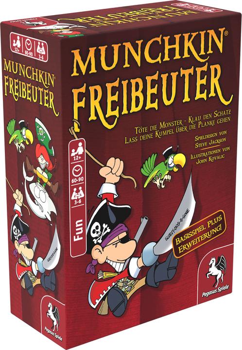 Immagine prodotto Pegasus Munchkin Buccaneers 1+2 (Tedesco)