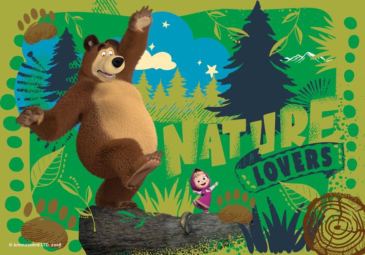 Produktbild Ravensburger 2 24 Piece Puzzles - Masha and the Bear (24 Teile)