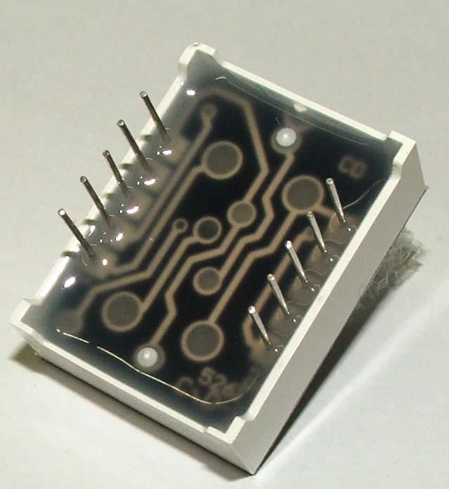 Produktbild OEM 7-Segment Display Rot Com. Cathode 2 Zeichen 14mm (Elektronikkit)