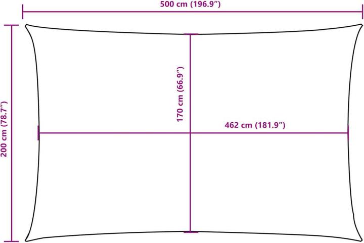 Produktbild VidaXL Byron (200 x 500 cm)