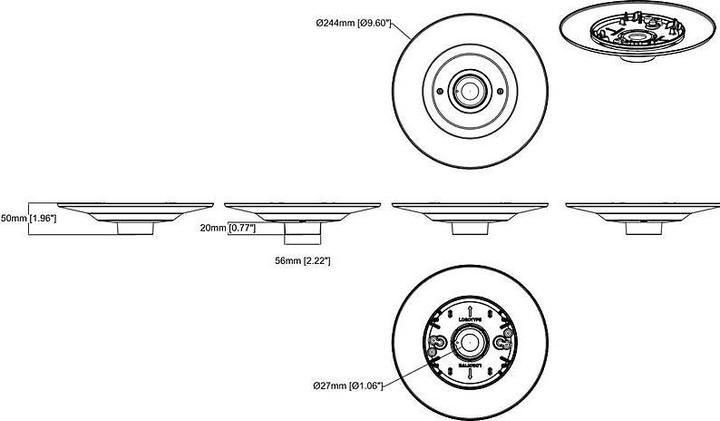 Produktbild Axis Montagehalterung T94N01D (Montage-Kit)