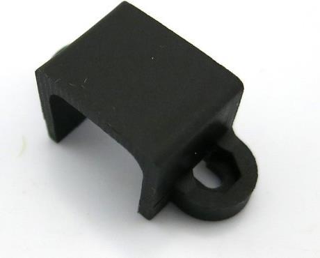 Actual product image OEM Micro Metal Gearmotor Bracket Extended Black (Screws)